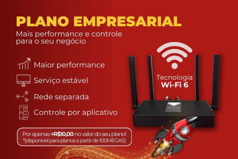 plano empresarial ping provedor